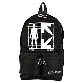 Off White Sac à dos Half Arrow Homme Noir