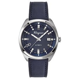 Salvatore Ferragamo Montre Automatique Ferragamo Évolution Argenté Métallisé