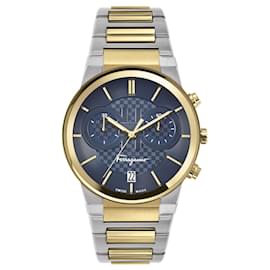 Salvatore Ferragamo-Ferragamo Sapphire Chrono Bracelet Watch-Other