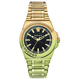 Versace-Chain Reaction Bracelet Watch-Golden,Metallic
