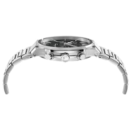 Salvatore Ferragamo-Ferragamo Sapphire Chrono Bracelet Watch-Silvery,Metallic