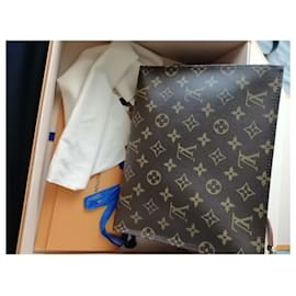 Louis Vuitton-billetera 26-Marrón claro