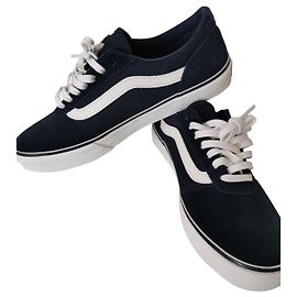 Vans CESTA Blanco Azul marino