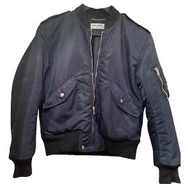 Saint Laurent bomber jacket Navy blue
