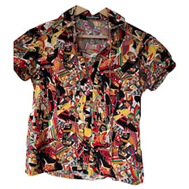 Salvatore Ferragamo Tops Multicolor