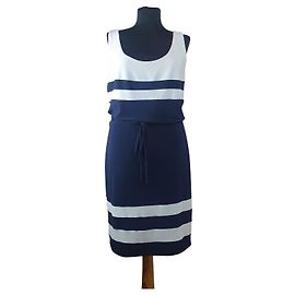 Ralph Lauren Dress Blue White White Blue