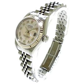Rolex Pink Oyster Perpetual Lady Datejust Silvery Pink