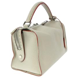 Fendi-Fendi Gris Selleria Lei Sac À Main En Cuir-Gris