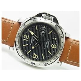 Panerai-PANERAI Luminor GMT Frincke Tritium PAM00029 A series Mens-Black