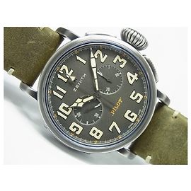 Zénith ZENITH Fliegeruhr Typ20 Chronograph TON-UP Originalware Herren Grau