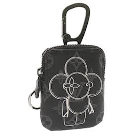 Louis Vuitton-LOUIS VUITTON Monograma Eclipse Vivienne Zip Pouch M62895 LV Auth nh079-Outro