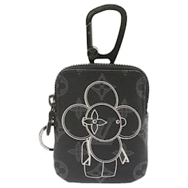Louis Vuitton-LOUIS VUITTON Monograma Eclipse Vivienne Zip Pouch M62895 LV Auth nh079-Outro