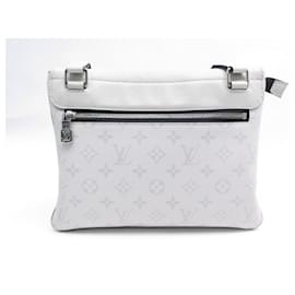 Louis Vuitton-LOUIS VUITTON MESSENGER OUTDOOR BAG WITH FLAP MONOGRAM ECLIPSE M30411-White