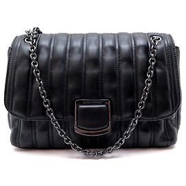 NEU LONGCHAMP BRIOCHE M HANDTASCHE SCHWARZE LEDER HANDTASCHE Schwarz