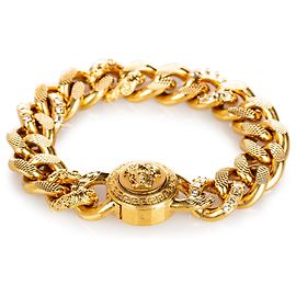 Bracciale a catena con medusa oro Versace D'oro