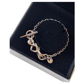 Pandora Geknotetes Herzarmband Silber