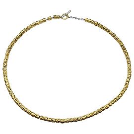 Dodo Pomellato Collar Dodo, "Granelli", oro amarillo y plata. Otro