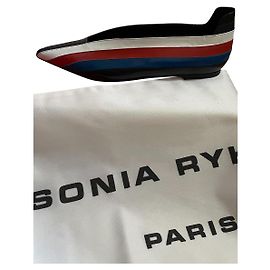 Sonia Rykiel Leather Ballet Flats Multicolour Multiple colors