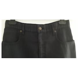 Fendi-Jupe courte en jean T 44 IT-Noir