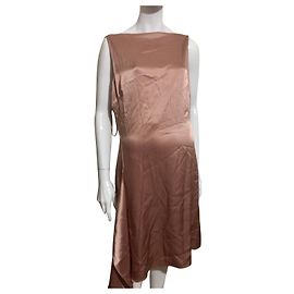 Vestido Reiss Serenella em rosa escuro Rosa Carne Cobre