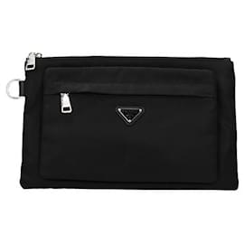 Prada-Prada clutch nylon new-Black