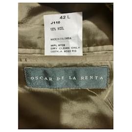 Oscar de la Renta-Americana Oscar de la Renta talla pata de gallo 42l-Castaño,Otro