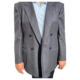 Burberry Brit gefütterter Blazer Anthrazitgrau