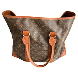 Louis Vuitton-Louis Vuitton Zipped tote bag XL Monogram Sac Weekend GM-Dark brown