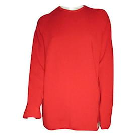 Pull Louis Vuitton CUP 2000 en laine rouge Rouge