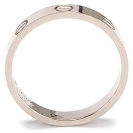 Cartier-cartier 18K White Gold Love Ring in silver 18K white gold-Silvery,Metallic