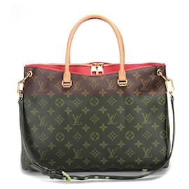 Louis Vuitton-Louis Vuitton Monogram Pallas MM in brown Coated/Waterproof canvas-Brown