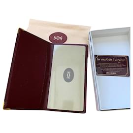 Cartier-Must de Cartier vintage repertory holder-Dark red