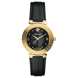 Versace-Versace Daphnis Watch-Golden,Metallic