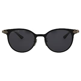 Gucci-Óculos de sol redondos de titânio-Preto