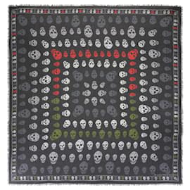 Alexander Mcqueen-Box Skull Scarf-Other