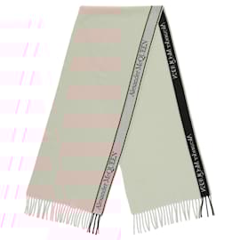 Alexander Mcqueen-Selvedge Wool Scarf-Pink