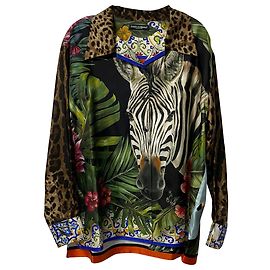 Dolce & Gabbana Women's Shirt in Multicolor SIlk Multiple colors
