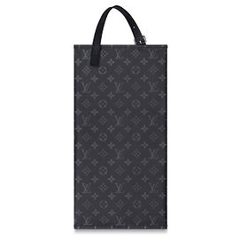 Louis Vuitton LV Schuhbeutel Eclipse neu Grau