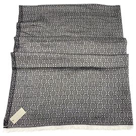 Maxi scialle Elie Saab  cashmere 100x200 retail 685$ Grigio