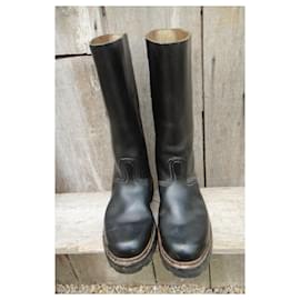 Paraboot-size Paraboot firefighter boots 40,5-Black