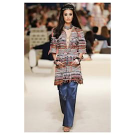 Chanel-7,8Veste en tweed K$ Paris/Dubaï-Multicolore