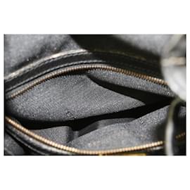 Fendi-Black Pequin Stripe Mini Backpack-Other