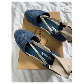 Prada-espadrillas-Blu chiaro