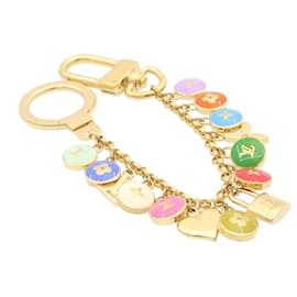 Louis Vuitton-LOUIS VUITTON Porte Cles Cianne Pastilles Bag Charm Chain M65386 LV Auth yk2310-Multiple colors