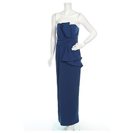Autre Marque Adrianna Papell Maxikleid Blau Blau