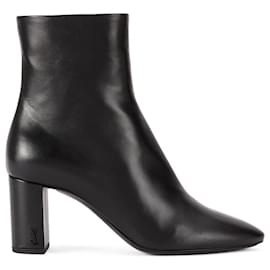 Saint Laurent-Saint Laurent Lou ankle boots-Black