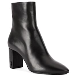 Saint Laurent-Saint Laurent Lou ankle boots-Black
