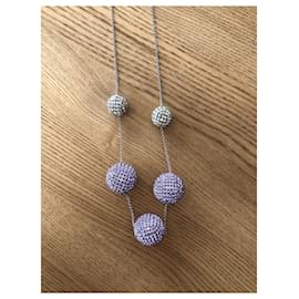 Swarovski-Colliers longs-Argenté
