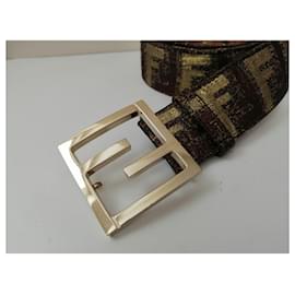 Fendi-Belts-Brown