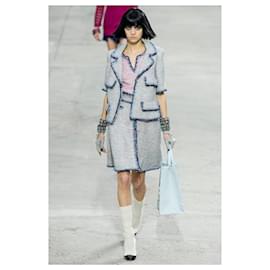 Chanel-7,4K$ Neue Runway-Tweed-Jacke-Mehrfarben 